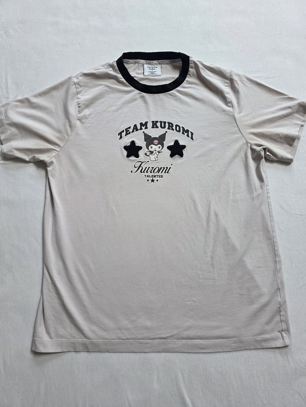 My Melody Kuromi x Primark Graphic T-Shirt Women's Medium Sanrio
